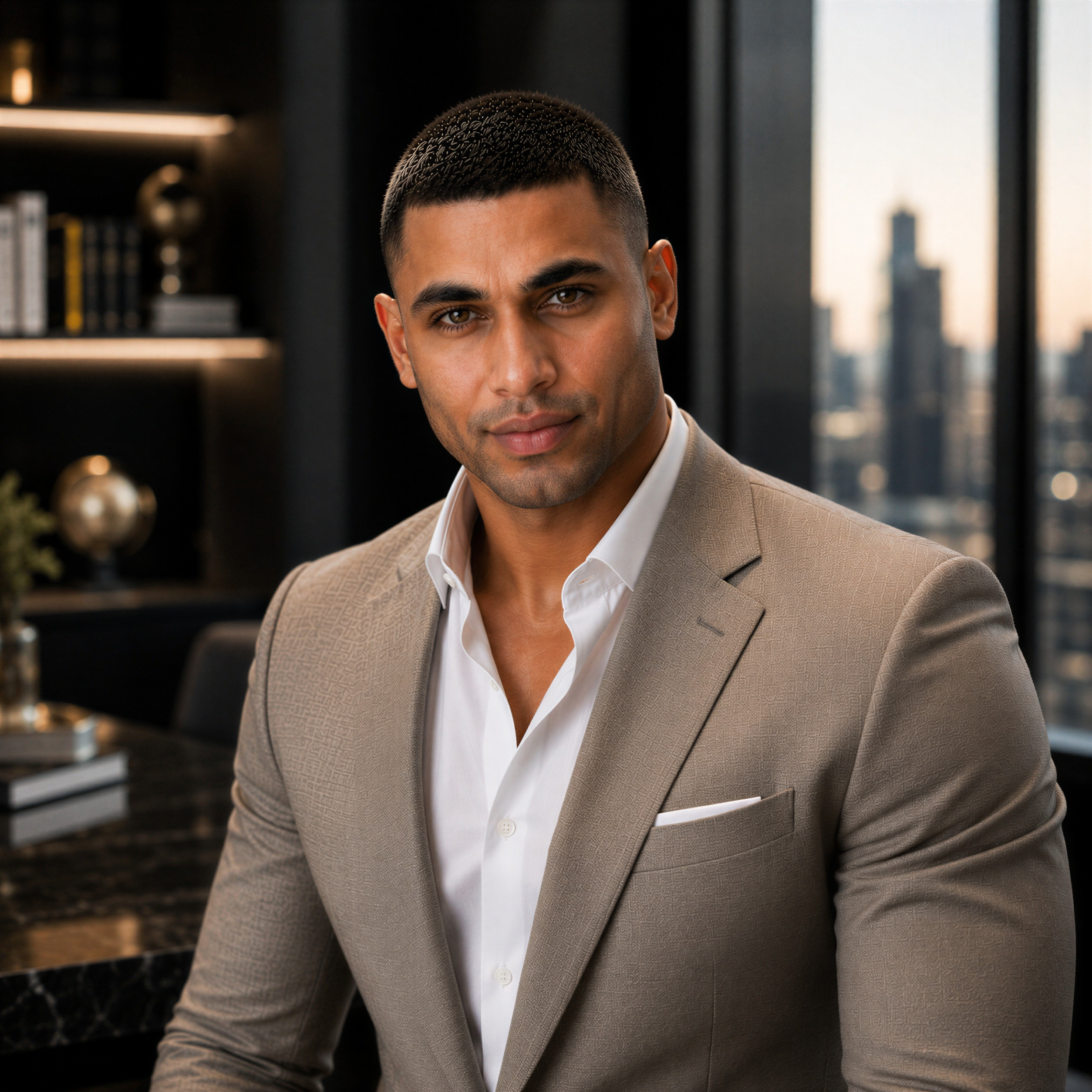 Leadership portrait of Shahriar M. Hasian